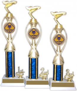 Pinewood Derby Interceptor Trophy  Package