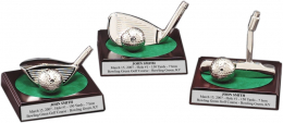 Rosewood Desktop Golf Trophies - G3805-3905