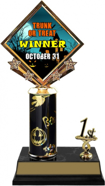 Halloween Color Insert Trophy - H5095