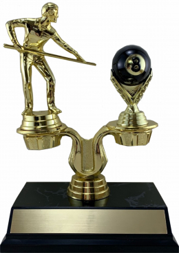 7 1/2" 8-Ball Trophy