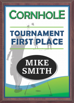 Cornhole Plaque - SP46-68CNH