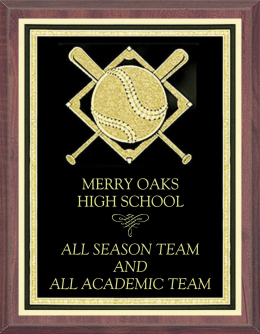 Baseball/Softball Plaque