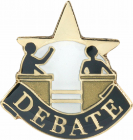 Debate Pin