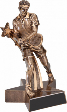 6-1/2" Tennis Male Superstar Resin