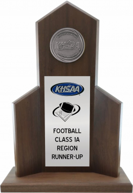 Football Region Runner-up Trophy