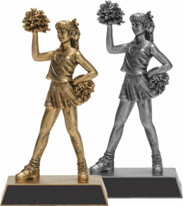 Cheerleader Female Resin