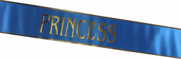 Princess Blue Sash