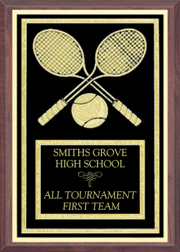 Tennis Plaque