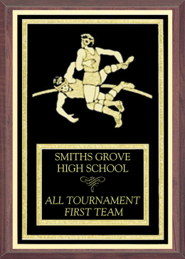 Wrestling Plaque