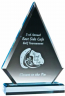 Sapphire Lucite Acrylic Award - ICP26S-BL